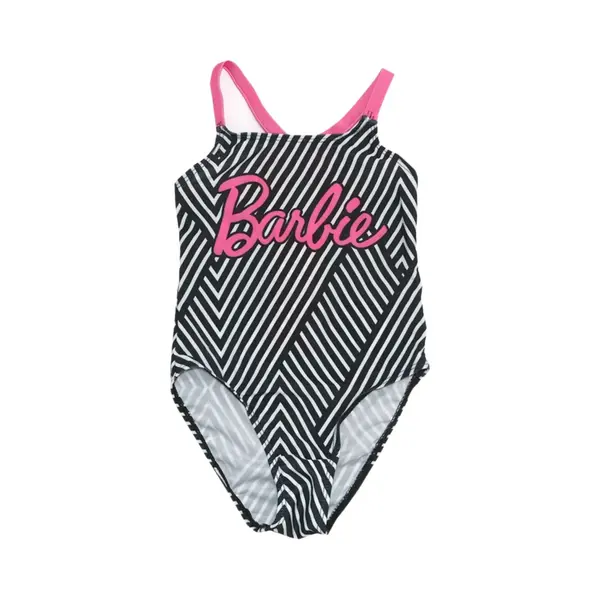 Barbie Badpak Zwart Maat 104/110 thumbnail