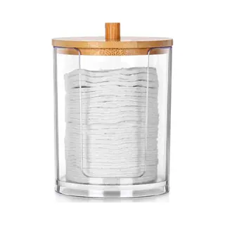 Vilde Wattepadbehälter Wattepadspender Behälter Für Kosmetikpads 7x10 Cm