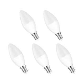 Spectrum Smart Led Lamp E14 5W - 230V - 410 Lumen - 2700-6500K - Wi-Fi Smart Led - 5 Stuks