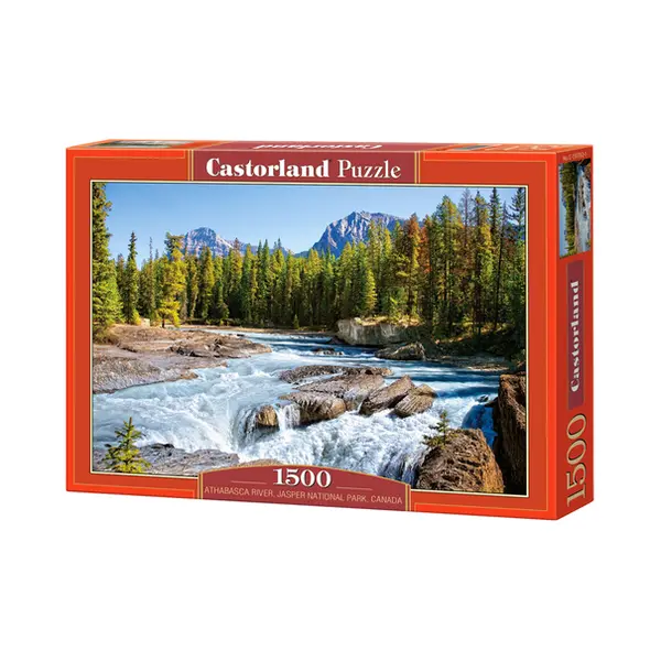 Castorland Athabasca River, Jasper National Park, Canada 1500 pcs Puzzlespiel 1500 Stück(e) Landschaft thumbnail