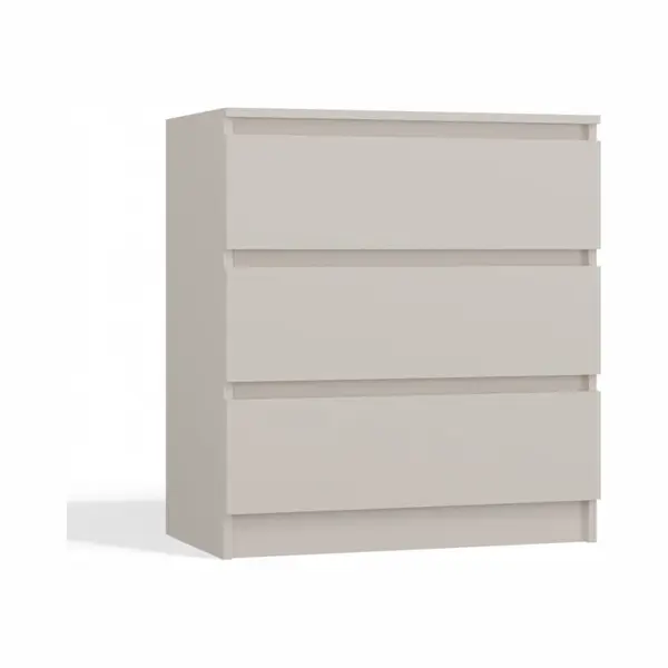 Cdf Kommode Mit Schublade Kaschmir Schrank Schubladenschrank 3 Schubladen Malm Kommode Viel Stauraum Geeignet Für Wohnzimmer Schlafzimmer thumbnail