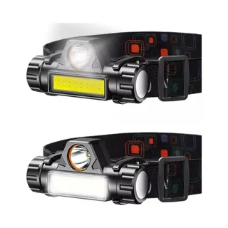 Trizand Hoofdlamp Led Usb Oplaadbaar - Multifunctioneel Met Magneet - 400 MAh