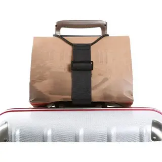 1 X Verstelbare Bagage Houder - Draagriem Reisaccessoires - Tas Op Koffer - Rugtas Op Koffer Meenemen - Handig Voor Op Reis - Handbagage Op Koffer