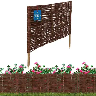 Kotarbau - Tuinhek - 60x40cm - Natuurlijke Wicker - Milieuvriendelijk