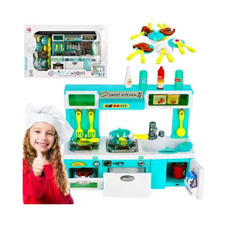 sarcia.eu Mega Creative - Keukenmeubel, Keuken Met Accessoires Voor Poppen, Voor Vanaf 3 Jaar