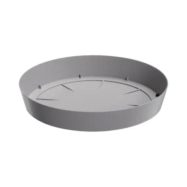 Prosperplast Opvangschaal/onderschaal Voor Bloempot/plantenpot - Lichtgrijs - Rond - Dia 38 Cm thumbnail