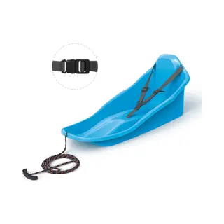 Tuilana ® - Babyslee - Slee - Met Trekkoord - Met Veiligheidsgordel - 72x37 Cm - Extra Stevig - Blauw