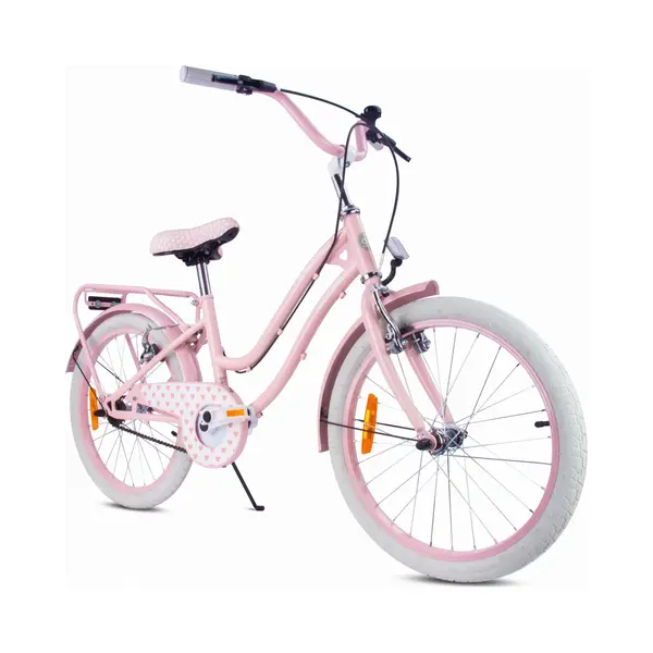 Sun Baby Heart Bike Fiets Voor Een Meisje Van 6 Tot 10 Jaar, 20 Inch Silver Moon Roze, Kinderfiets In Hoogte Verstelbaar thumbnail