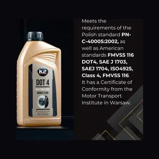 K2 Brake Fluid Brake Oil + Brake Fluid 0.5 Litres