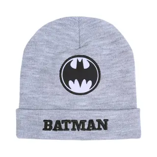 sarcia.eu Lichtgrijze, Warme Muts Met Batman-logo Patch 54 Cm