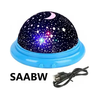 Saabw Sterrenprojector, Ronde Sterrenprojector Voor Een Sterrennacht