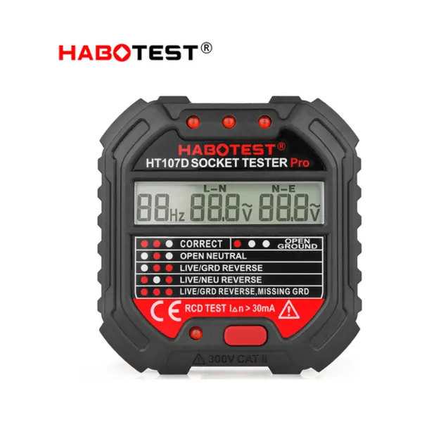 Habotest HT107D stopcontacttester Contact thumbnail
