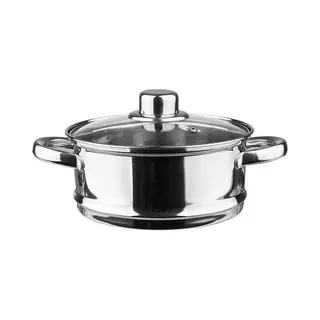 Kinghoff Stoompot 5 Elem. 18cm Kh-3317, Pan + Steelpan