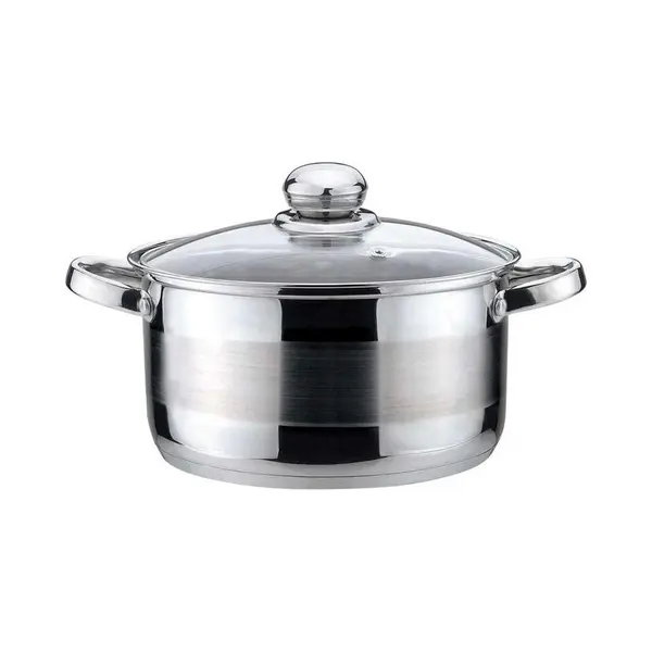 King Hoff Kochtopf Mit Deckel Kinghoff Aus Edelstahl (6L) thumbnail