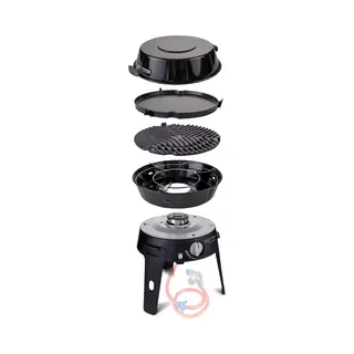 Cadac Dometic - Safari Chef 30 Lp Deluxe - Multifunctionele Camping Bbq - Inclusief 4 Kookoppervlakken