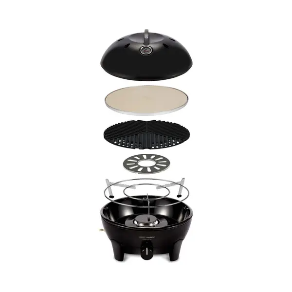 Cadac, Gas Barbecue, Glamp Chef 40 Bbq / Pizza Stone 30mbar (5610C-35-04-Ef) (2.70 kW) thumbnail