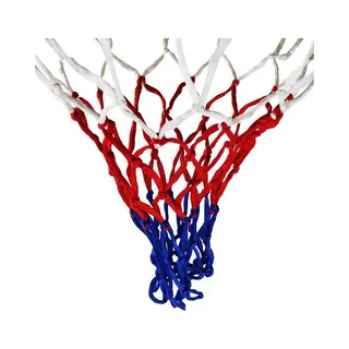 Ultrices Basketbalnet – Basketballnet – Basketbalnetje – 3 Kleuren – Rood Wit Blauw