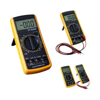 Professionele Digitale Multimeter Inclusief Stroomkabels En Batterij - Spanningsmeter