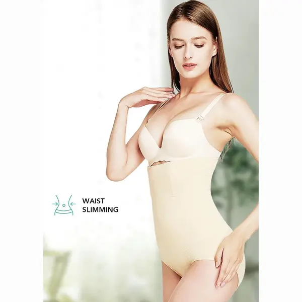 Fine Woman Hoge Corrigerende Slip Voor Taille En Billen – Zwart Maat Xl/Xxl thumbnail