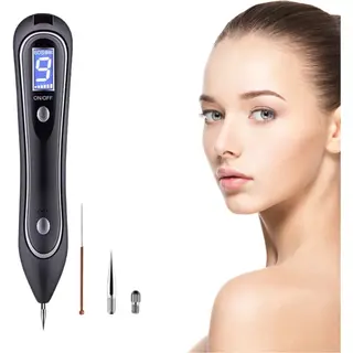 Laser Plasma Pen - Zwart - Blauw Licht - Huidverzorging - Gezicht - Huid - Donkere Vlekken - Sproeten - Pigmentvlekken - Wratten - Tattoo -