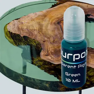 Pourpoxy pig PourPoxy Transparante Groene Epoxy Kleurstof