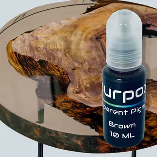 Pourpoxy pig PourPoxy Transparante Bruine Epoxy Kleurstof