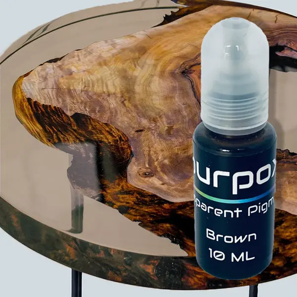 Pourpoxy pig PourPoxy Transparante Bruine Epoxy Kleurstof thumbnail