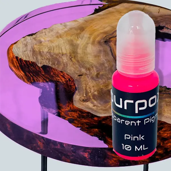 Pourpoxy pig PourPoxy Transparante Roze Epoxy Kleurstof thumbnail