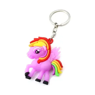 Sleutelhanger Tashanger Unicorn Paars Regenboog