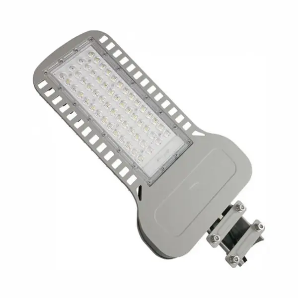 Bes Led Led Straatlamp Slim - Straatverlichting - Viron Unato - 100W - Natuurlijk Wit 4000K - Waterdicht IP65 - Mat Grijs - Aluminium - Samsung LEDs thumbnail