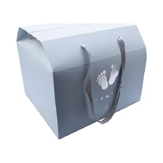 Luxe Kraamcadeau Giftbox Voor Een Jongen - Rosuz - 'It's A Boy' Cadeautas Van Papier - Zelf Samenstellen - Grote Geschenkverpakking - Perfect Als