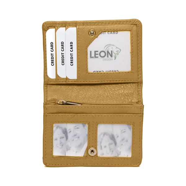 LeonDesign Portemonnee - Kleine Portemonnee Dames - Portemonnee Dames - Portefeuille Dames - Mini Portemonnee Dames - Mini Portemonnee - Kleine Portemonnee Dames thumbnail