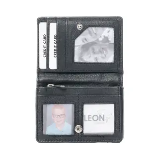 LeonDesign Portemonnee - Kleine Portemonnee Dames - Portemonnee Dames - Portefeuille Dames - Mini Portemonnee Dames - Mini Portemonnee - Kleine Portemonnee Dames