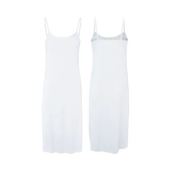 Gaubert Onderjurk - Wit - Maat Xxl/3XL - Lang (Lengte 120CM) thumbnail