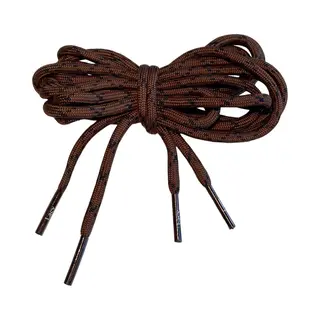 Schoenveter - Bruin-zwart- 100 Cm Lang X 4 Mm Breed Model Rond