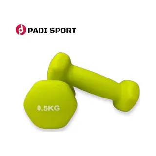 Padisport - Dumbells 0.5 Kg - Halter - Gewichten Set Halters - Gewichten 0.5 Kg - Groen - Gewichten
