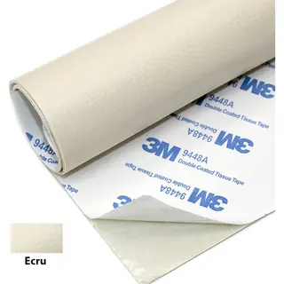 Zelfklevend Kunstleer - Ecru 50x70cm - 3M Sticker Voor Meubelreparatie