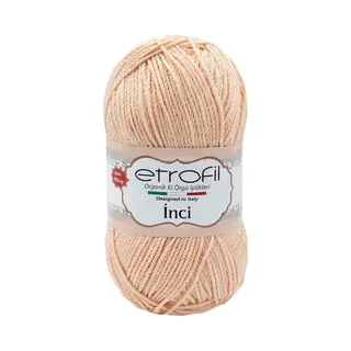 Acryl Garen - 4 Stuks -Etrofil Inci - Zalm 72039 - Anti Pilling Garen - Wol - Haken - Breien