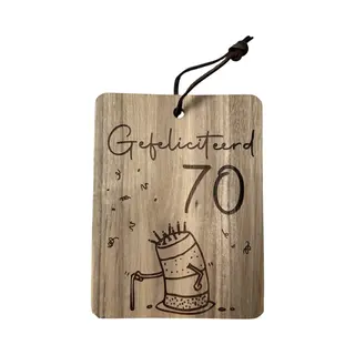 CNCCreative 70 Jaar Verjaardag - 70 Jaar - 70 Jaar Cadeau - 70 Jaar Boek - 70 Jaar Verjaardag Versiering - 70 Jaar Verjaardag Vrouw - 70 Jaar Slinger - 70 Jaar