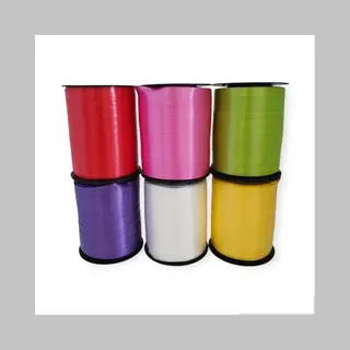 kadoonline Premium Krullint Set - Kleurrijk - Cadeaulint - Verpakkingslint - 6 Rollen Van 10mm X 250 Meter