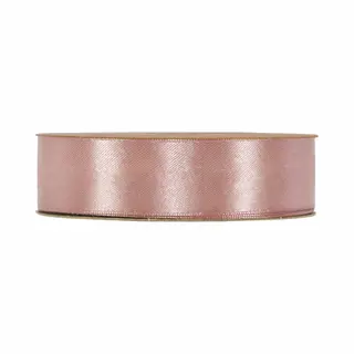 Lint - Oud Roze - 50m X 25mm | Double Satin Classic | Dubbelzijdig Luxe Satijnen Lint | Feestlint Op Rol | Satijn Lint | Cadeaulint