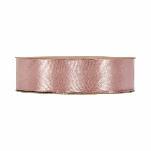 Lint - Oud Roze - 50m X 25mm | Double Satin Classic | Dubbelzijdig Luxe Satijnen Lint | Feestlint Op Rol | Satijn Lint | Cadeaulint thumbnail