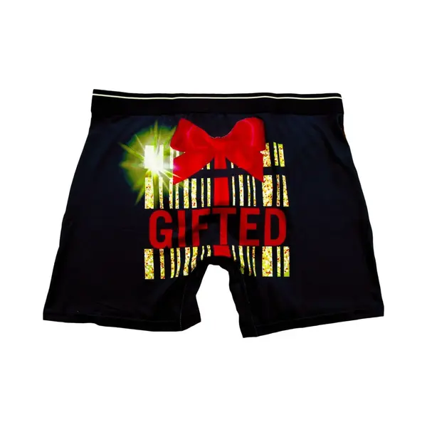 Kerstboxershort - Gifted - Nissebanden - Large thumbnail