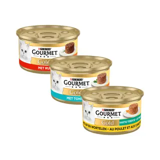 Gourmet Gold Hartig Torentje - Kip Met Wortel - 48 X 85 G
