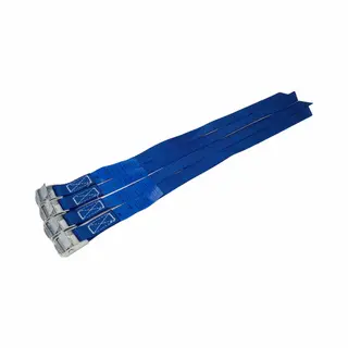 Hid Bcf-Products - Spanbanden - 40 Cm - 4 Stuks - Blauw - Spanbandjes - Spanband Fiets - Bindriemen - Fietsriempjes