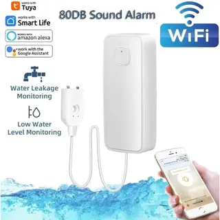Tuya Smart Fastsurfe - Tuya Water Sensor - Wifi Waterlekkage Sensor - Flood Lek Alarm - Werkt Met Wifi - Smart Home - Overloop – Beveiligingssysteem