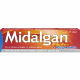 3x Midalgan Warm Extra + Magnesium 60 Gr