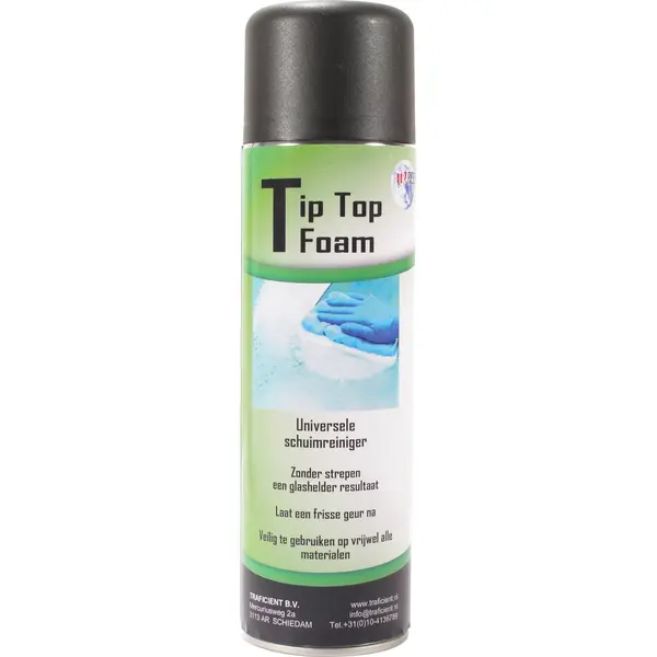 Traficient Tip Top Foam Schuimreiniger Spray 500 Ml Spuitbus thumbnail