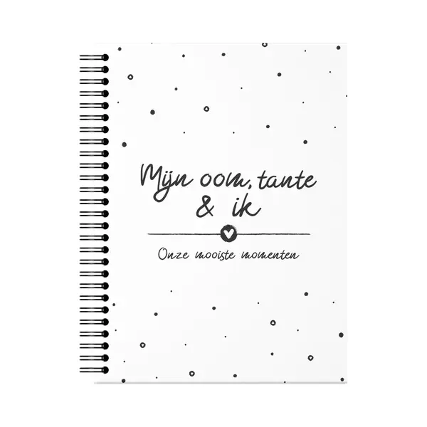 Fyllbooks - Mijn Oom, Tante & Ik Invulboek - Cadeau Voor Oom En Tante - Dagboek - Herinneringsboekje - 80 Pagina's thumbnail