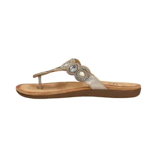 SUB55 Teenslippers - Goudkleur - Maat 36